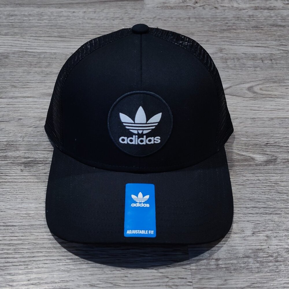 Adidas Originals Mesh Adjustable Snapback Hat Cap - NEW